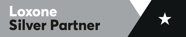 Offizielles Loxone Silver Partner Zertifikat