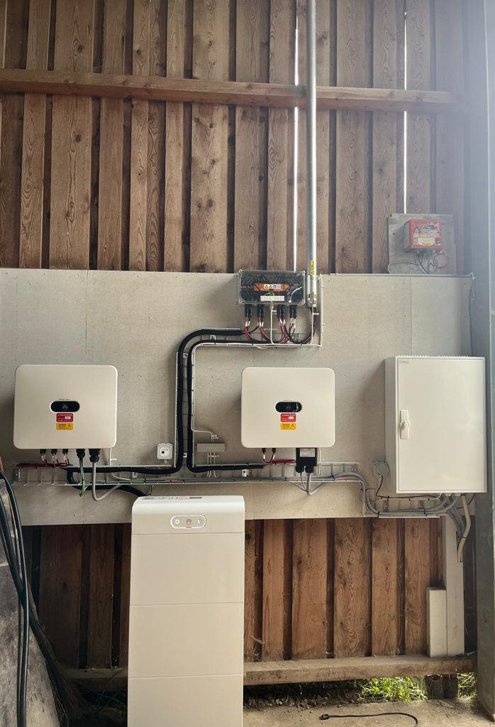PV-Anlage 68.5 kWp auf Landwirtschaftsbetrieb in Schötz